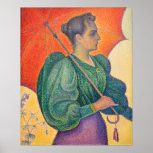 Paul Signac - Woman with a Parasol Poster