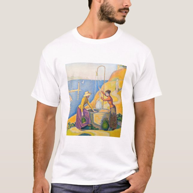 Paul Signac - Women at the Well T-Shirt (Front)