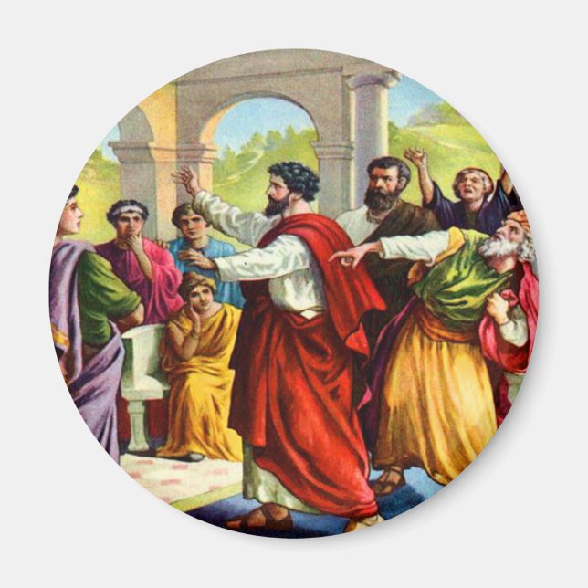 paul stier up antioch Magnet (Front)