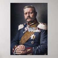 Paul von Hindenburg 1914 Colourized