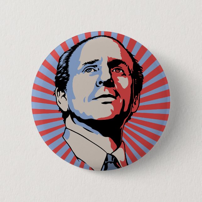 Paul Wellstone 6 Cm Round Badge (Front)