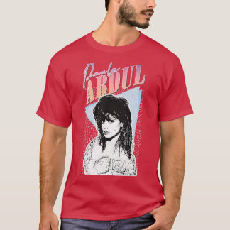 Paula Abdul 80s Vintage Aesthetic Design T-Shirt