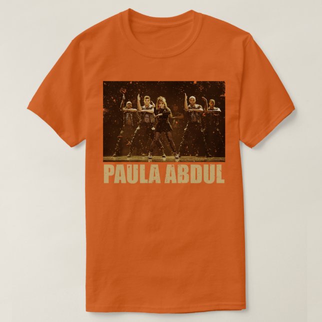 Paula Abdul WIth The Dancer T-Shirt (Design Front)
