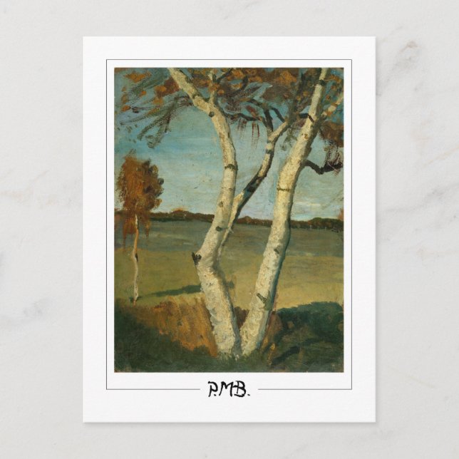 Paula Modersohn-Becker #3 - Fine Art Postcard (Front)