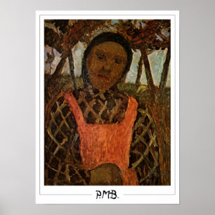Paula Modersohn-Becker Zedign Art Poster #111