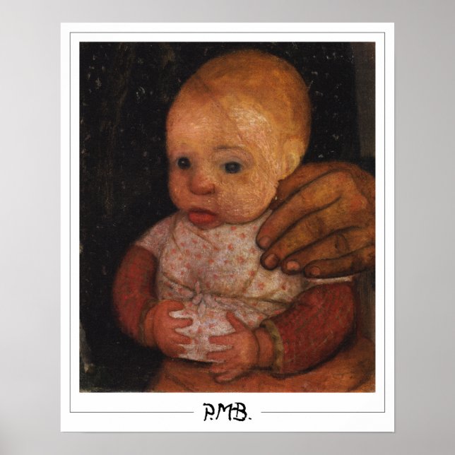 Paula Modersohn-Becker Zedign Art Poster #139 (Front)