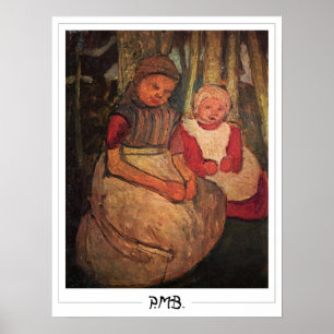 Paula Modersohn-Becker Zedign Art Poster #140