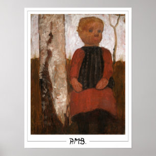 Paula Modersohn-Becker Zedign Art Poster #7