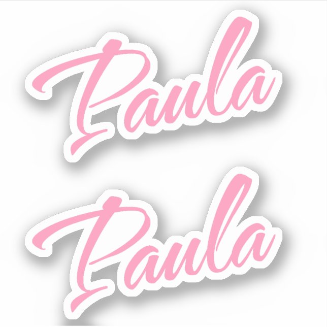 Paula name x2 (Front)
