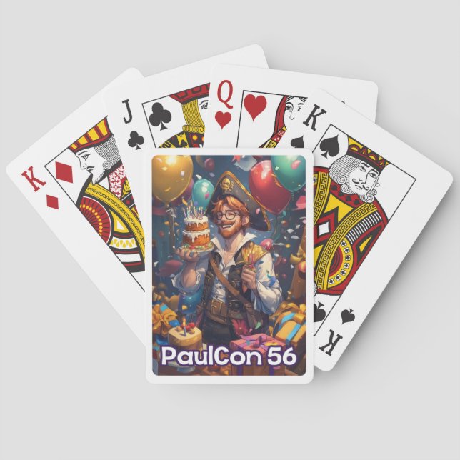PaulCon 56 Poker Deck (Back)