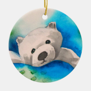 Paulie the Polar Bear Ornament