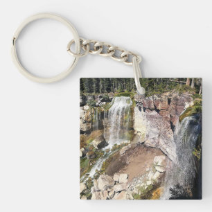 Paulina Creek Falls, Oregon Key Ring