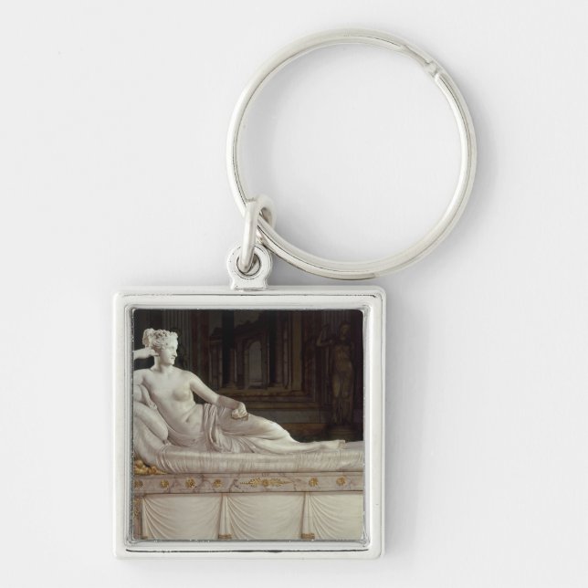 Pauline Bonaparte  as Venus Triumphant, c.1805-08 Key Ring (Front)