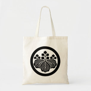 Paulownia with 5-3 blooms in circle tote bag
