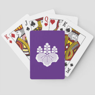 Paulownia with 5-7 blooms playing cards