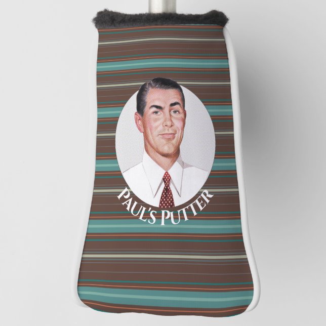 Paul's Putter Golf Head Cover (Rotate 90)