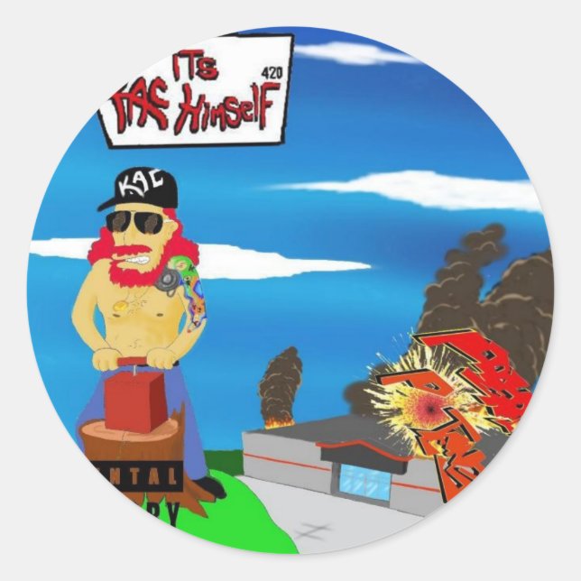 Pausativ Sticker (Front)