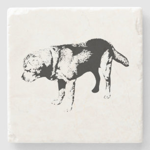 Pause of Devotion Stone Coaster