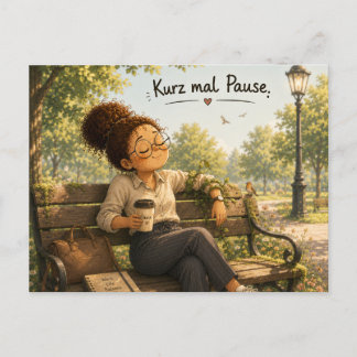 Pause Postcard