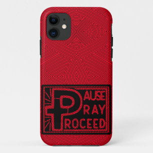 PAUSE PRAY PROCEED Case-Mate iPhone CASE