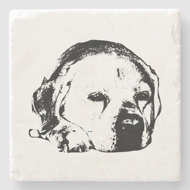 Pause with Wisdom Stone Coaster (Front)