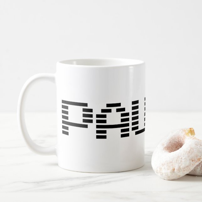 PAUSED COFFEE MUG (With Donut)