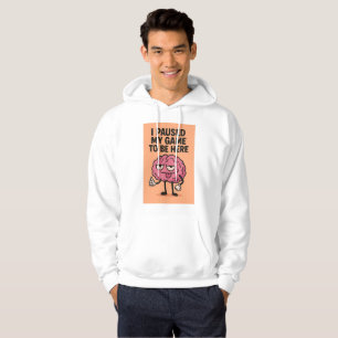 "Paused Game Brain – Gaming Mode Activated" Hoodie