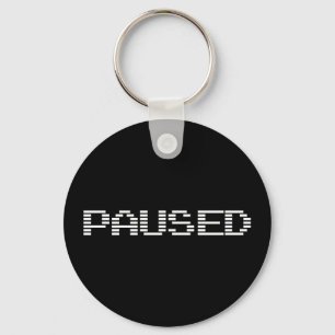 PAUSED KEY RING