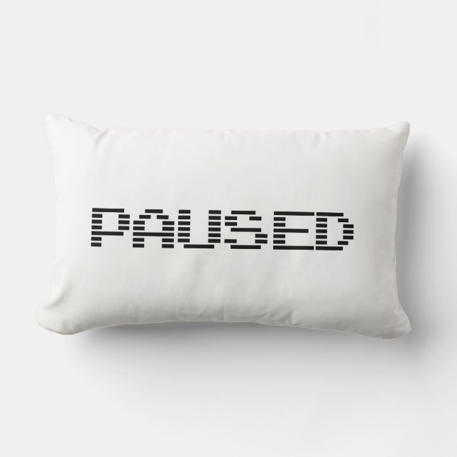 PAUSED LUMBAR CUSHION (Front)