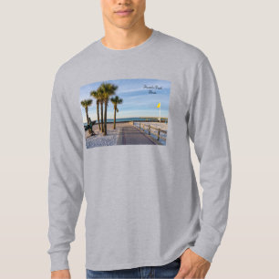 Paved Walkway To Pensacola Beach Long Sleeve Shirt