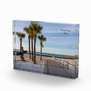 Paved Walkway To Pensacola Beach Photo Block