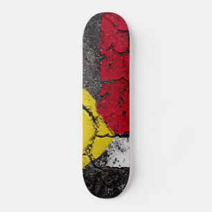 Pavement Road Paint Art - Cool - Fun Skateboard