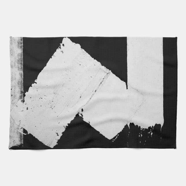 Pavement Road Traffic Marking Lines - Cool - Fun Tea Towel (Horizontal)