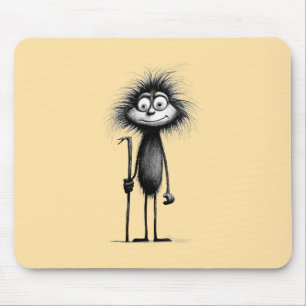 Pavian baboon mouse pad