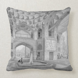 Pavilion of the Eight Paradises, in Isfahan, from Cushion