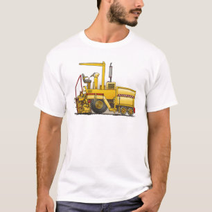 Paving Machine Mens T-Shirt