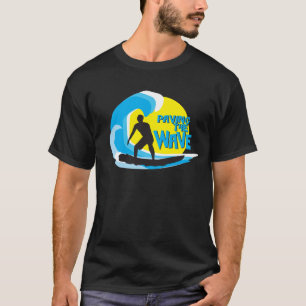 Paving the Wave Stoked Surfer 1 T-Shirt
