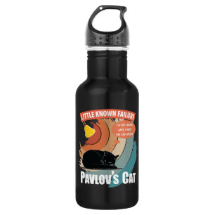 Pavlov's Cat - Funny Psychology 532 Ml Water Bottle