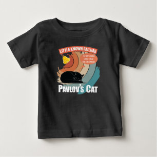 Pavlov's Cat - Funny Psychology Baby T-Shirt