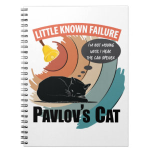 Pavlov's Cat - Funny Psychology Notebook