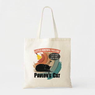 Pavlov's Cat - Funny Psychology Tote Bag