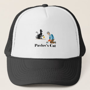 Pavlov's Cat Funny Psychology Trucker Hat