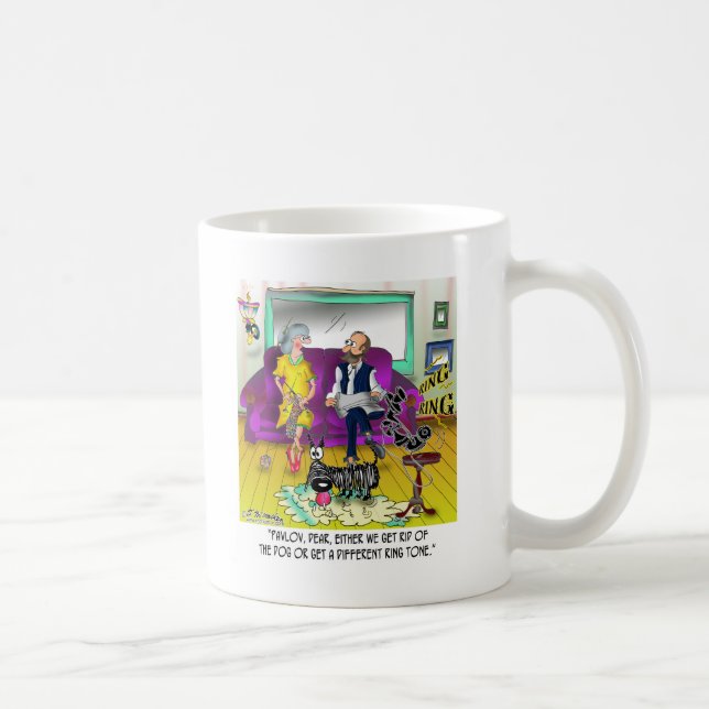 Pavlov's Ring Tone Coffee Mug (Right)