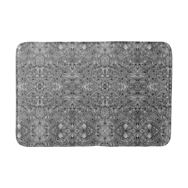 Pavo Pontem Abstract Bath Mat (Front)