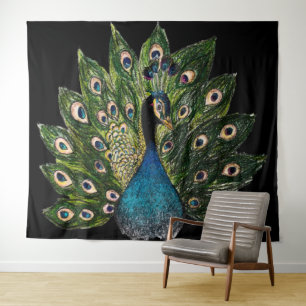 Pavone  tapestry