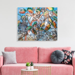 Pavonia Francis Picabia Canvas Print