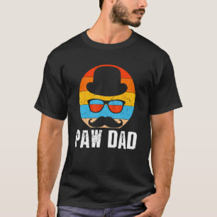 Paw Dad Animal Daddy Pets Father Lifestyle Dog T-Shirt