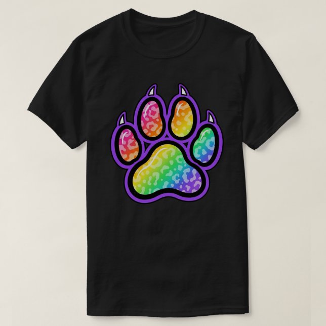 Paw Dark T-Shirt (Design Front)