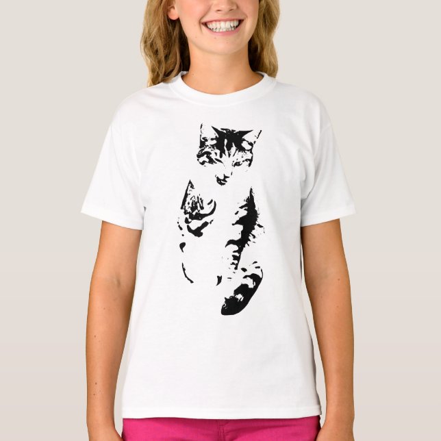 Paw-Lick Attitude T-Shirt (Front)