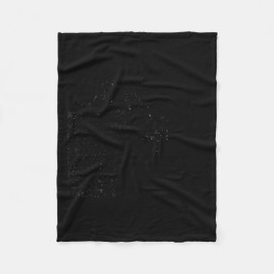 Paw On The Back Sarcastic Saying Design Funny Cat Fleece Blanket